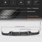 Mercedes C-class W204 2007-2015 Rear Bumper Diffuser V2 (for AMG SD 2008-2011, Carbon) photo 6