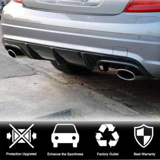 Rear Bumper Diffuser V3 for AMG SD 2008-2011 Carbon photo 2