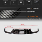 Mercedes C-class W204 2007-2015 Rear Bumper Diffuser V4 (for AMG SD 2008-2011, Carbon) photo 5