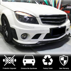 Mercedes C-class W204 2007-2015 Front Bumper Lip V3 (for AMG 2008-2011, Carbon) photo 2