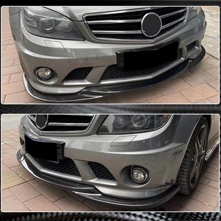 Front Bumper Lip V3 (for AMG 2008-2011, Carbon) photo 3