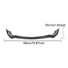 Mercedes S-class W222 2013-2022 Front Bumper Lip Spoiler (for AMG-Line 2014-2017, Carbon) photo 6