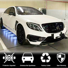 Mercedes S-class W222 2013-2022 Front bumper extensions V1 for S63 AMG 2014-2017 Carbon photo 3