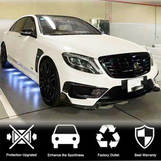 Front bumper extensions V1 for S63 AMG 2014-2017 Carbon photo 3