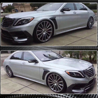 Mercedes S-class W222 2013-2022 Carbon Front Fender Covers (2014-2017) photo 5