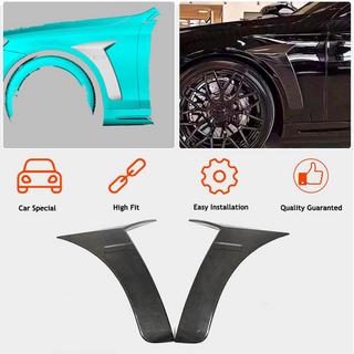 Carbon Front Fender Covers (2014-2017) photo 3