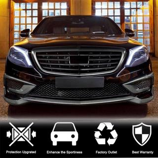 Front Bumper Lip Spoiler (for S63 AMG 2014-2017, Carbon) photo 2