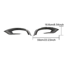 Mercedes S-class W222 2013-2022 Carbon Front Bumper Covers (for AMG-Line 2014-2017) photo 6