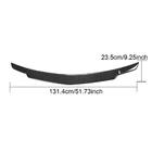 Mercedes E-сlass W212 2009-2016 Spoiler V2 (Carbon) photo 5