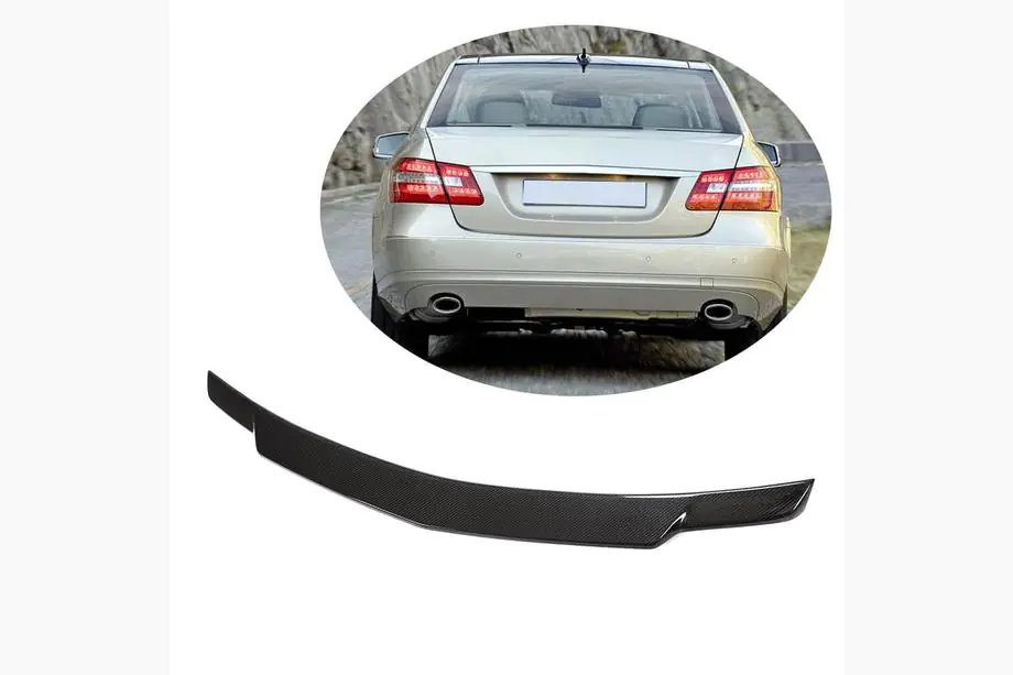 Mercedes E-сlass W212 2009-2016 Spoiler V2 (Carbon) Image