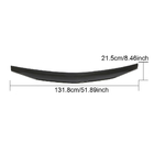 Mercedes E-class W212 2009-2016 Spoiler V4 (Carbon) photo 5