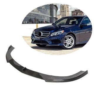 Front Bumper Lip V2 for AMG-Line 2013-2016 Carbon photo 1