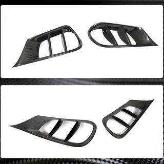 Front bumper inserts (for AMG-Line 2013-2016, Carbon) photo 3