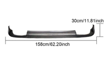 Mercedes E-class W212 2009-2016 Rear Bumper Diffuser (for Base SD 2010-2013, Carbon) photo 8