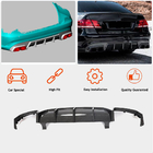 Mercedes E-class W212 2009-2016 Rear Bumper Diffuser V1 for E63 AMG 2013-2016 Carbon photo 3