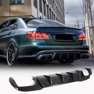 Rear Bumper Diffuser V1 for E63 AMG 2013-2016 Carbon photo 2