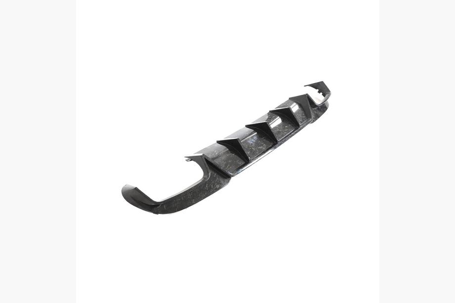 Mercedes E-class W212 2009-2016 Rear Bumper Diffuser V1 for E63 AMG 2013-2016 Carbon Image