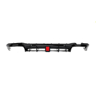 Mercedes E-class W213 2016-2023 Rear Bumper Diffuser with Tips V1 (for AMG/AMG-Line 2016-2019, Carbon) photo 4