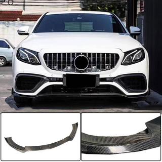 Front Bumper Lip V1 for E63 AMG 2016-2019 Carbon photo 1