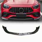 Mercedes E-class W213 2016-2023 Front Bumper Lip Spoiler (for E63 AMG 2020-2023, Carbon) photo 1