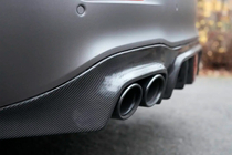 Mercedes E-class W213 2016-2023 Rear Bumper Diffuser for E63 AMG 2020-2023, Carbon photo 2