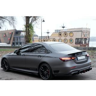 Rear Bumper Diffuser for E63 AMG 2020-2023, Carbon photo 4