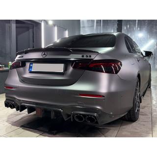Rear Bumper Diffuser for E63 AMG 2020-2023, Carbon photo 3