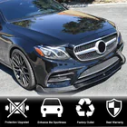 Mercedes E-class W213 2016-2023 Front Bumper Lip V1 for AMG-Line / E43 AMG 2016-2019, Carbon photo 2