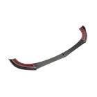 Mercedes E-class W213 2016-2023 Front Bumper Lip V1 for AMG-Line / E43 AMG 2016-2019, Carbon photo 6