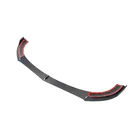 Mercedes E-class W213 2016-2023 Front Bumper Lip V1 for AMG-Line / E43 AMG 2016-2019, Carbon photo 7