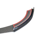 Mercedes E-class W213 2016-2023 Front Bumper Lip V1 for AMG-Line / E43 AMG 2016-2019, Carbon photo 8