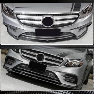 Front Bumper Lip V1 for AMG-Line / E43 AMG 2016-2019, Carbon photo 4