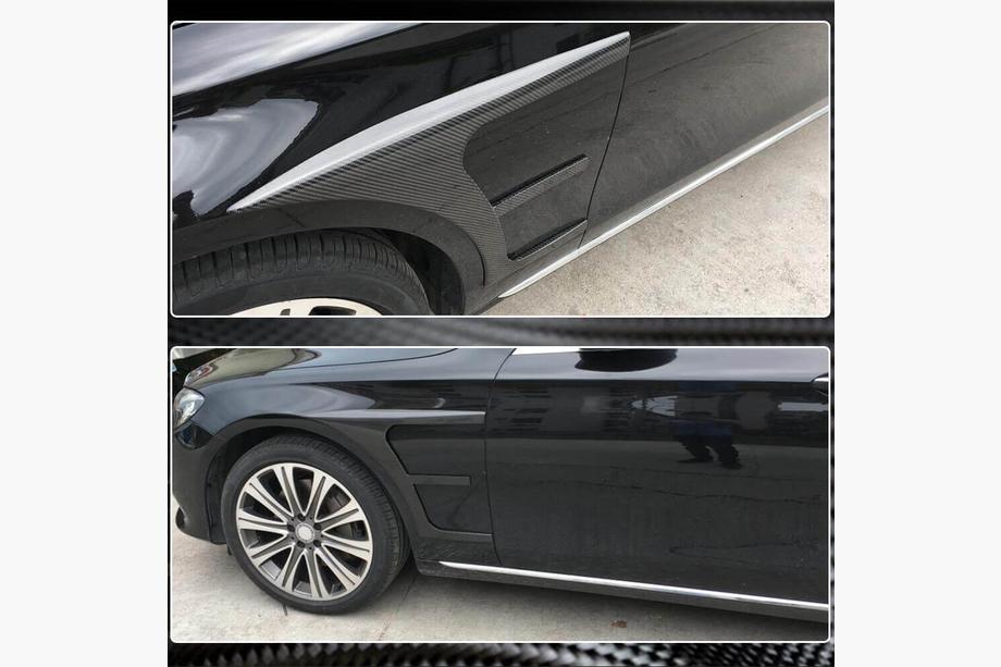 Mercedes E-class W213 2016-2023 Carbon Front Fender Covers (AMG-Line/E43 AMG 2016-2019) Photo 5