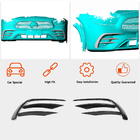 Mercedes E-class W213 2016-2023 Front bumper extensions (for AMG-Line 2020+, Dry Carbon) photo 15