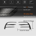 Mercedes E-class W213 2016-2023 Front bumper extensions (for AMG-Line 2020+, Dry Carbon) photo 16