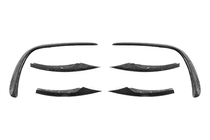 Mercedes E-class W213 2016-2023 Front bumper extensions (for AMG-Line 2020+, Dry Carbon) photo 9