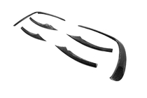 Mercedes E-class W213 2016-2023 Front bumper extensions (for AMG-Line 2020+, Dry Carbon) photo 13