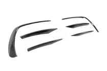 Mercedes E-class W213 2016-2023 Front bumper extensions (for AMG-Line 2020+, Dry Carbon) photo 19