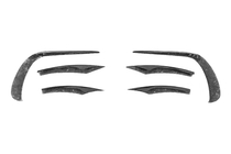 Mercedes E-class W213 2016-2023 Front bumper extensions (for AMG-Line 2020+, Dry Carbon) photo 20