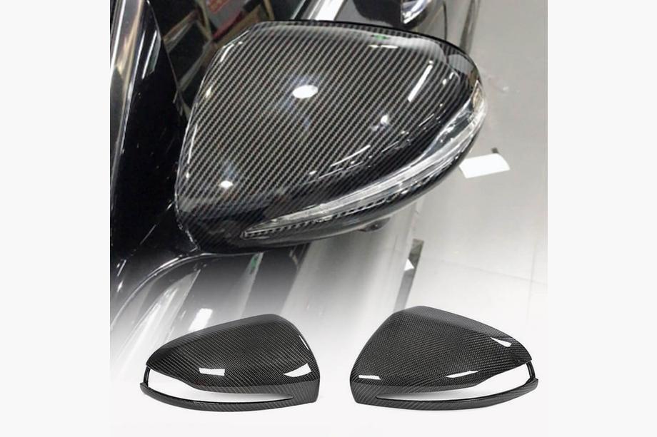 Mercedes E-class W213 2016-2023 Mirror Covers V1 (Carbon) Image