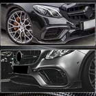 Mercedes E-class W213 2016-2023 Carbon Front Bumper Covers for E63 AMG 2016-2019 photo 4