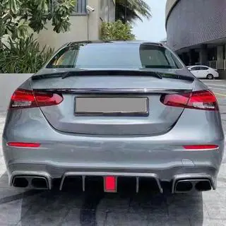 Spoiler V7 (Carbon) Mercedes E-сlass W213 2016-2023 photo 1