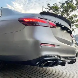 Spoiler V7 (Carbon) Mercedes E-сlass W213 2016-2023 photo 4
