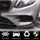 Mercedes E-class W213 2016-2023 Front Bumper Extensions V1 (for E43 AMG 2016-2019, Carbon) photo 3