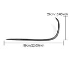 Mercedes E-class W213 2016-2023 Front bumper extensions V2 (for E43 AMG 2016-2019, Carbon) photo 5