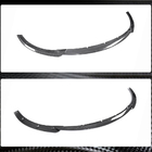 Mercedes E-class W213 2016-2023 Front Bumper Lip V2 for AMG-Line / E43 AMG 2016-2019, Carbon photo 3
