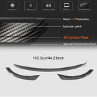 Mercedes E-class W213 2016-2023 Front Bumper Lip V2 for AMG-Line / E43 AMG 2016-2019, Carbon photo 4