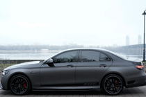 Mercedes E-class W213 2016-2023 Side Skirts (2016-2019, Carbon) photo 1