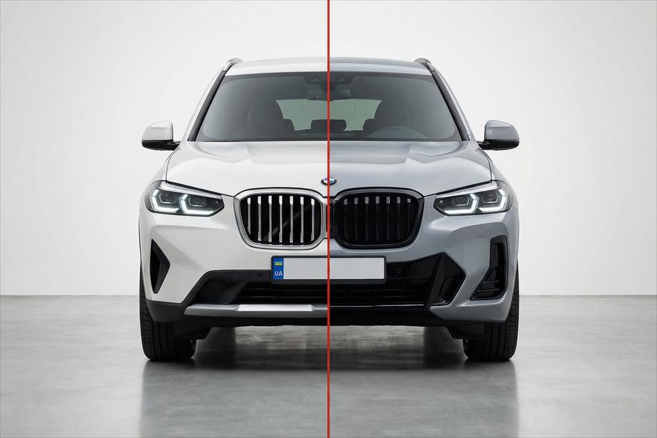 BMW X3 G01 2018- Body kit set with grille 2022-2024 (M-Sport) Image