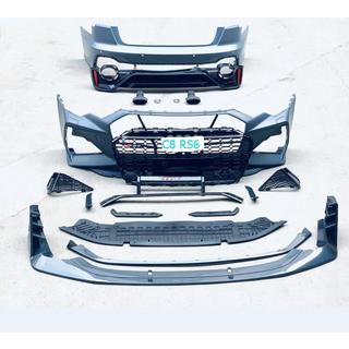 Front Bumper RS6-R Style Audi A6 C8 2018–2025 photo 3